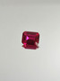Ruby (synt.) 1,6 ct emerald cut