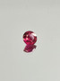 Ruby (synt.) 0,4 ct round