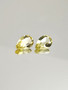 Citrine pair 5 ct, pear