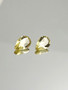 Citrine pair 5 ct, pear