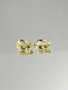 Citrine pair 5 ct, pear