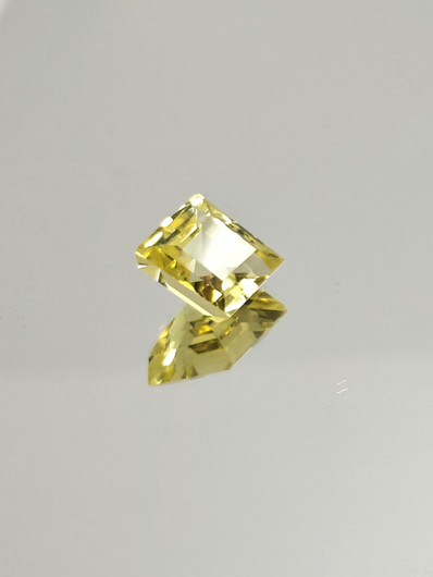 Citriini 7,4 ct, neliö