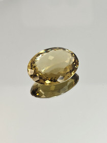 Citriini 21 ct, ovaali