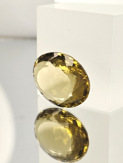 Citriini 21 ct, ovaali