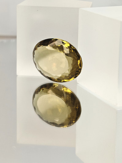 Citriini 21 ct, ovaali