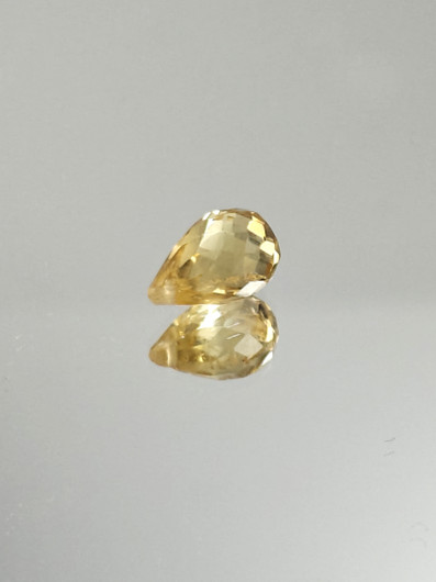 Citrine 3 ct, fancy cut