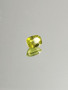 Peridot 0,7 ct cushion