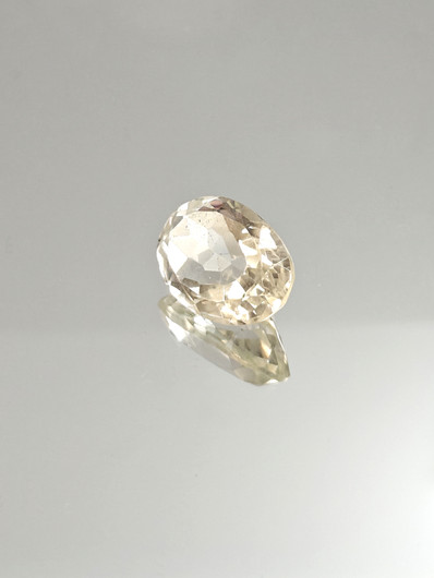Quartz 18 ct, oval