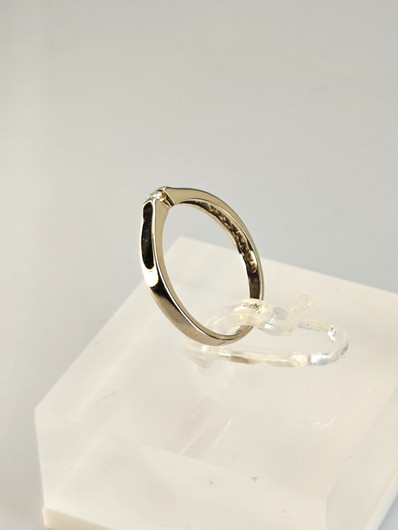 Vintage timantti kultasormus 