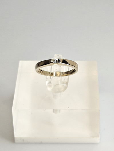 Vintage timantti kultasormus 