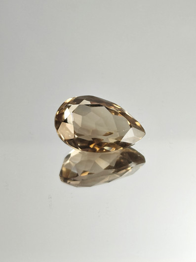  Smoky Quartz 19.3 ct, pear