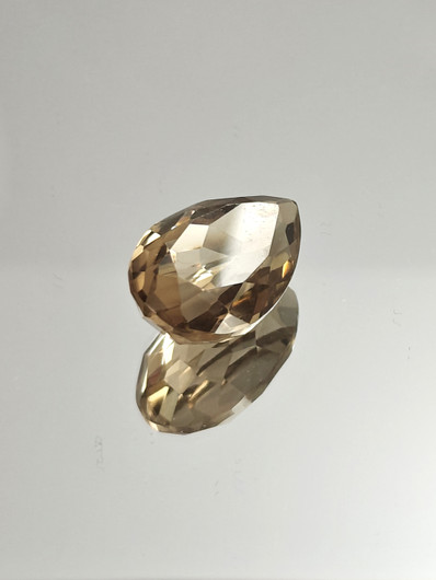  Smoky Quartz 19.3 ct, pear