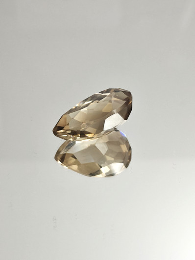  Smoky Quartz 19.3 ct, pear