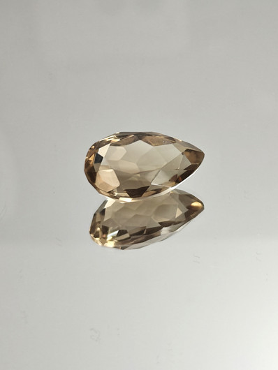  Smoky Quartz 19.3 ct, pear