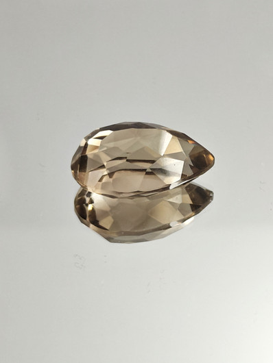  Smoky Quartz 19.3 ct, pear
