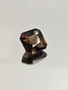 Smoky Quartz 10.6 ct, asscher