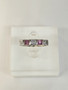 Vintage gold ring with diamonds and rubies