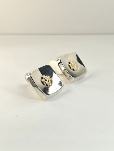 Vintage silver cufflinks 