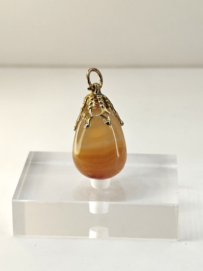 Vintage agaatti riipus