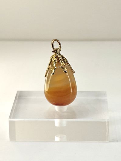 Vintage agaatti riipus