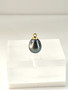 Vintage tahitian pearl drop pendant 