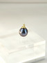 Vintage tahitian pearl drop pendant 