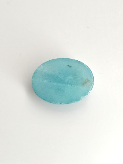 Turkoosi 14,5 ct ovaali