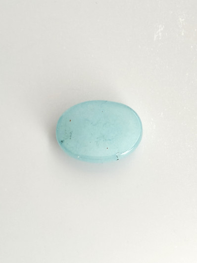 Turkoosi 8,6 ct ovaali