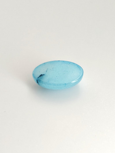 Turkoosi 5,5 ct ovaali