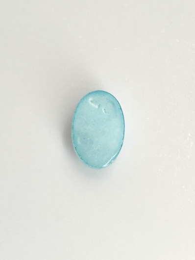 Turkoosi 2,7 ct ovaali