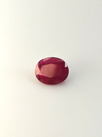 Ruby 2 ct oval