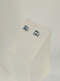 individual silver topaz earrings 