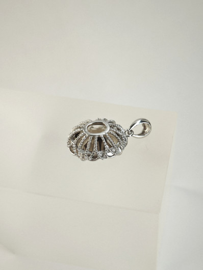 yksilöllinen hopeariipus kovera / concave hionta, aidolla Savukvartsilla