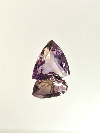 Ametriini monisävyinen 14,4 ct, kolmio
