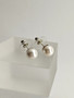Vintage beautiful pearl earrings