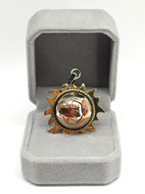 Vintage hopeinen riipus