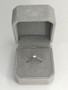 Vintage white gold diamond ring 