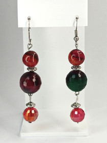 Vintage korvakorut korukivillä