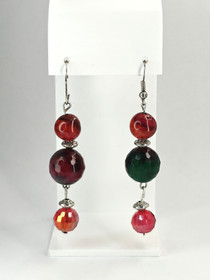 Vintage korvakorut korukivillä