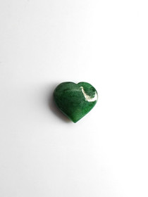Jade 6 ct heart