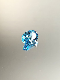 swiss blue Topaz 7,1 ct oval 