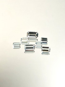 Topaz 7 (7 x 3 - 4 x 2 mm) emerald 