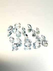 Topaz 19 stones (7 x 5 - 5 x 4 mm) oval 