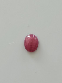 Ruby 7,4 ct oval