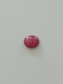 Ruby 7,4 ct oval