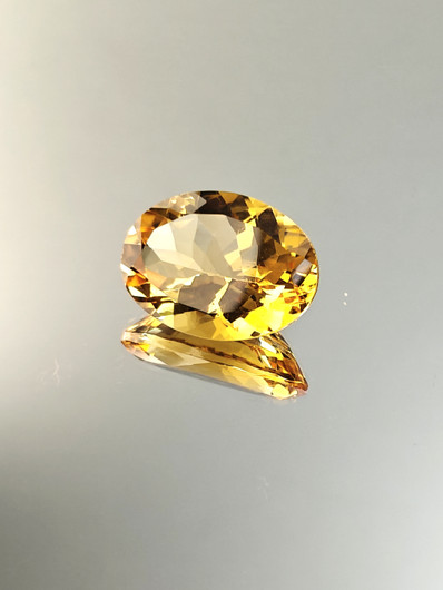 Citrine 19 ct, oval