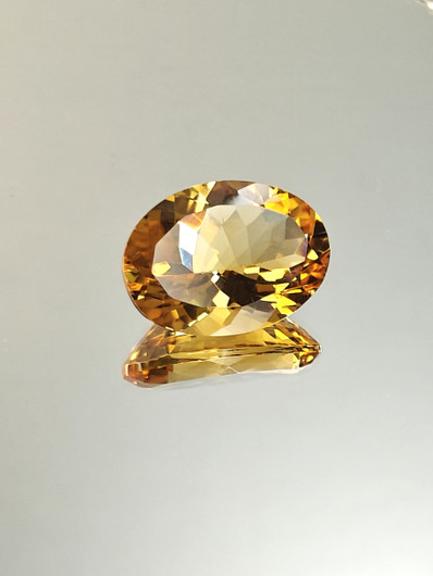 Citrine 19 ct, oval