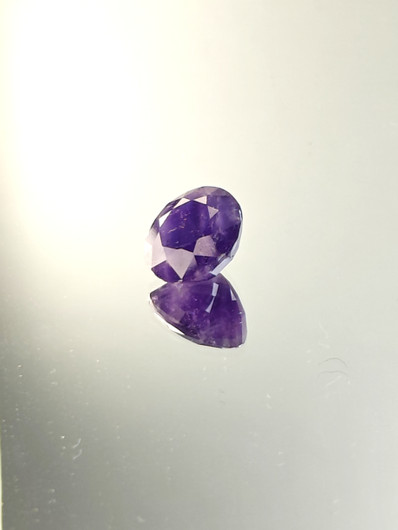 Ametisti 3,9 ct, pyöreä