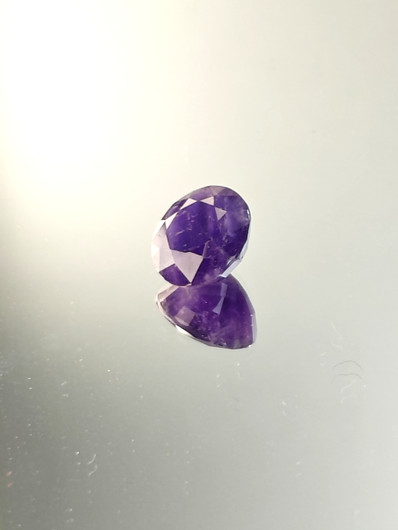 Ametisti 3,9 ct, pyöreä