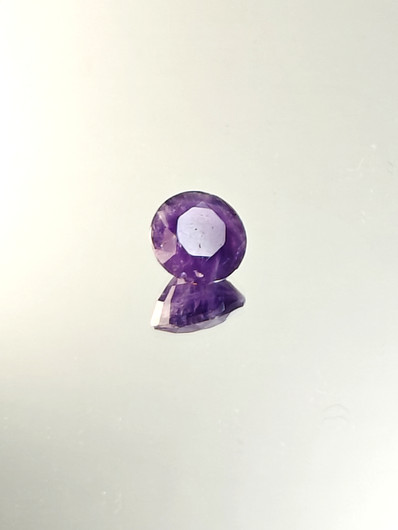 Ametisti 3,9 ct, pyöreä